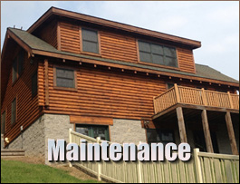  Hart County, Kentucky Log Home Maintenance